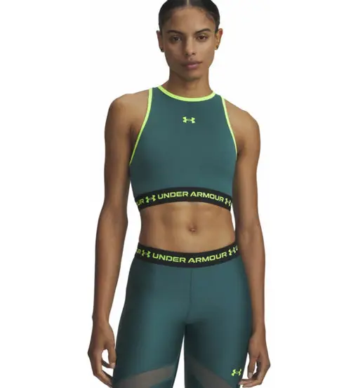 HeatGear® Mesh W - maglietta tecnica - donna Green