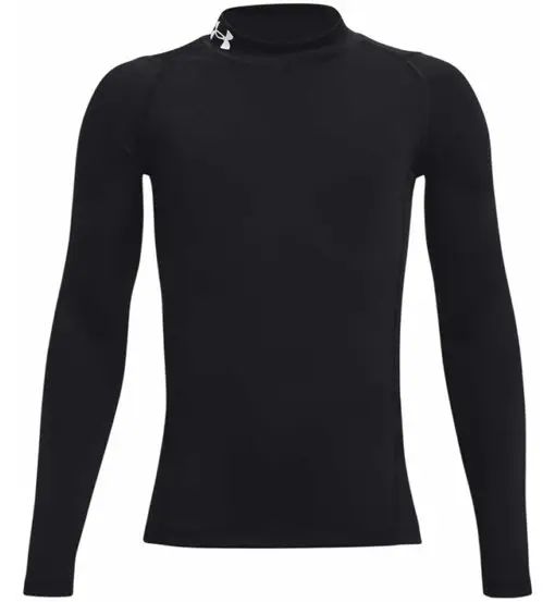 HeatGear® Mock Jr - maglia maniche lunghe - ragazzo Black