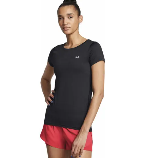 HeatGear® W - maglietta tecnica - donna Black