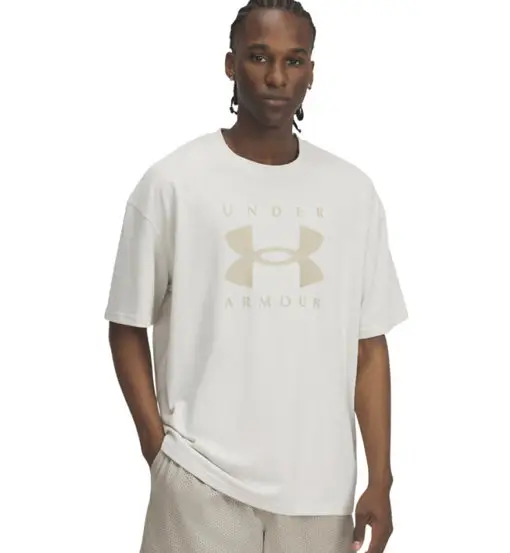 Under Armour T-shirt Uomo Beige 4278026
