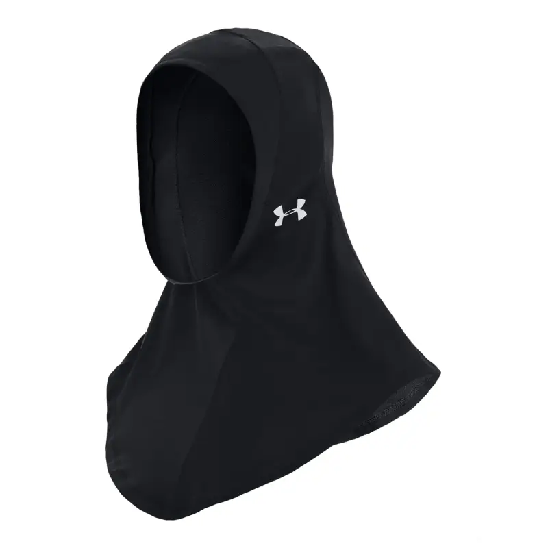 Hijab sportivo da donna Under Armour Noir