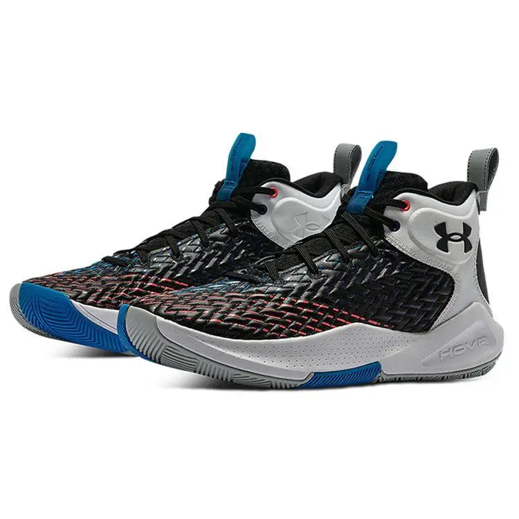 HOVR Havoc 4 Clone Nero Bianco Sneakers Unisex 3025992-001 42 5 miniatura 2