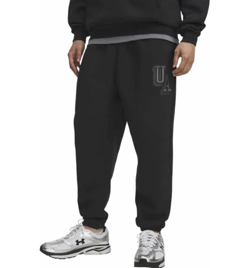 Icon Fleece Graphic M - pantaloni fitness - uomo Black