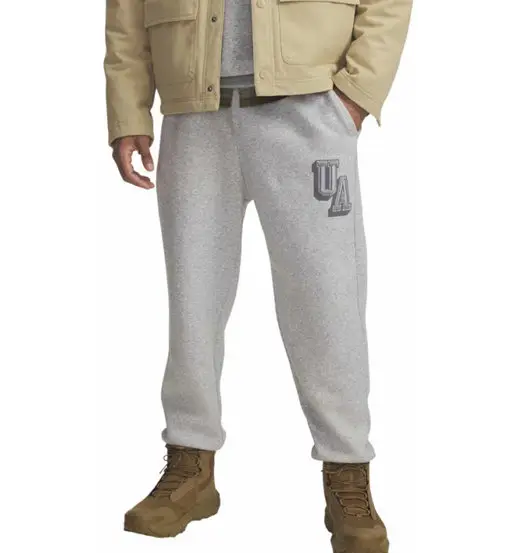 Icon Fleece Graphic M - pantaloni fitness - uomo Grey