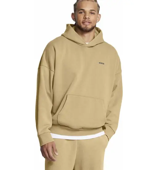 Icon Fleece Wash M - felpa con cappuccio - uomo Light Brown