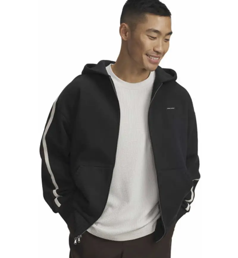 Icon Heavyweight Rib M - felpa con cappuccio - uomo Black