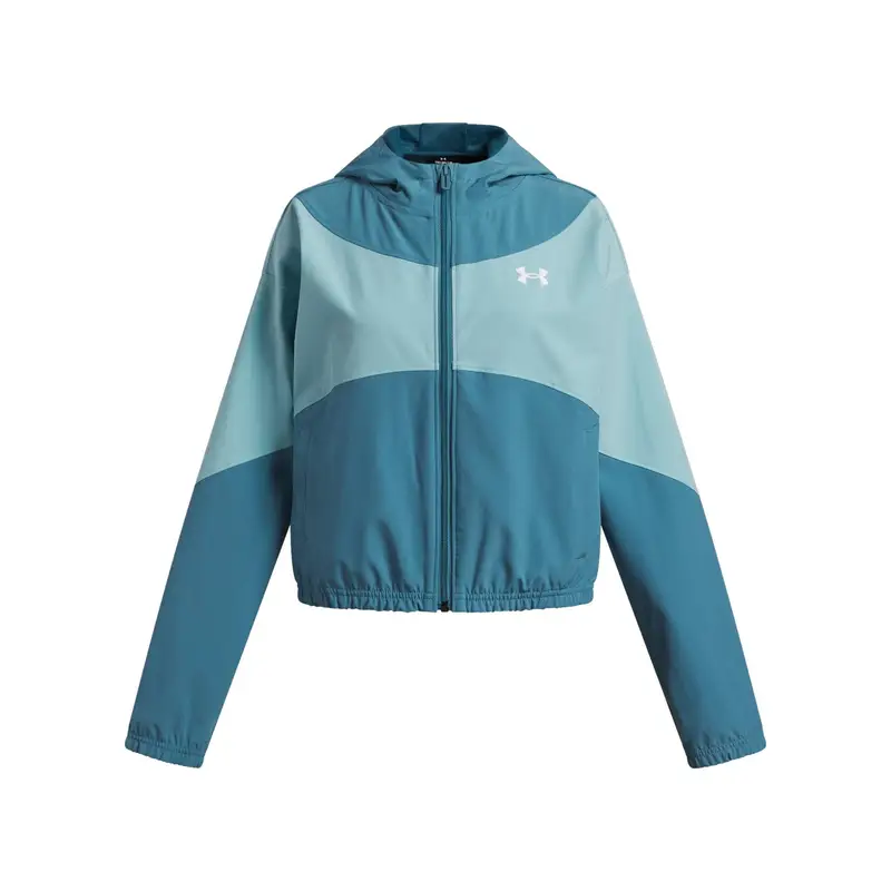 Impermeabile da bambina Under Armour Rival Bleu