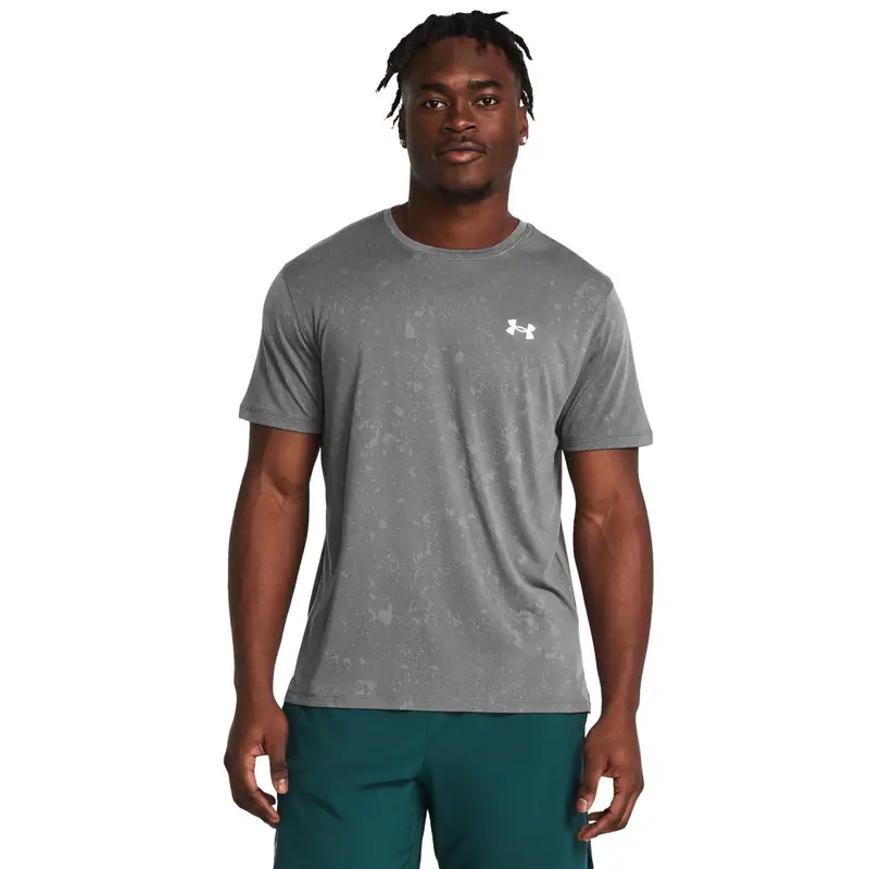 Jersey Under Armour Launch Splatter | Under Armour Grigio
