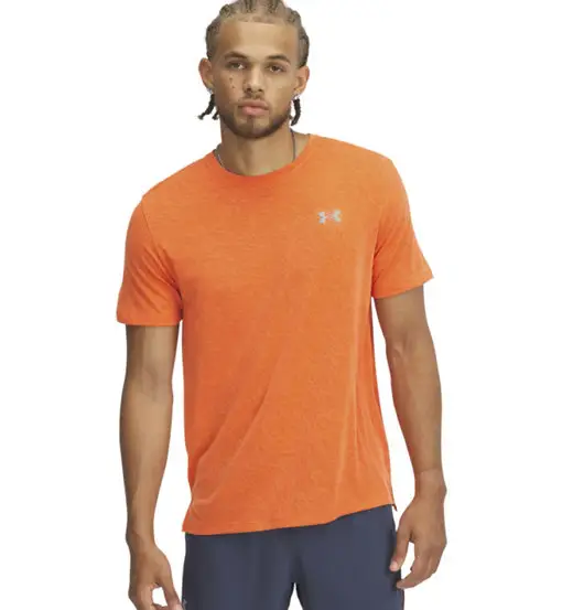 Launch Camo - maglia running - uomo Orange