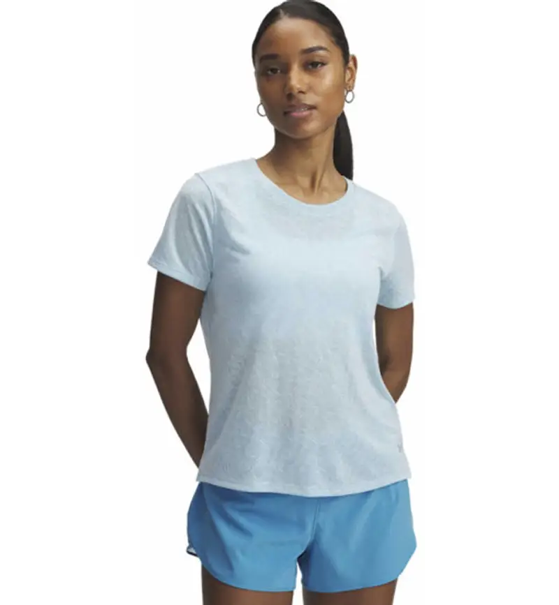 Launch Camo W - maglia running - donna Azure
