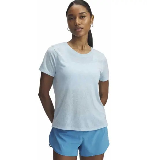 Launch Camo W - maglia running - donna Azure