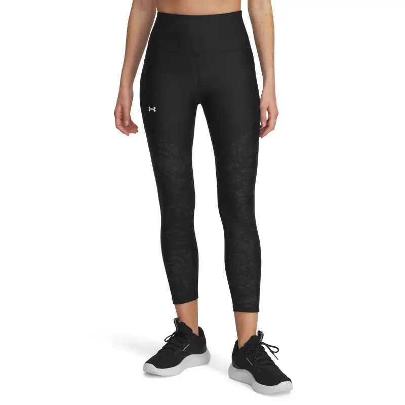 Legging donna con inserti stampati Under Armour UA Tech Noir