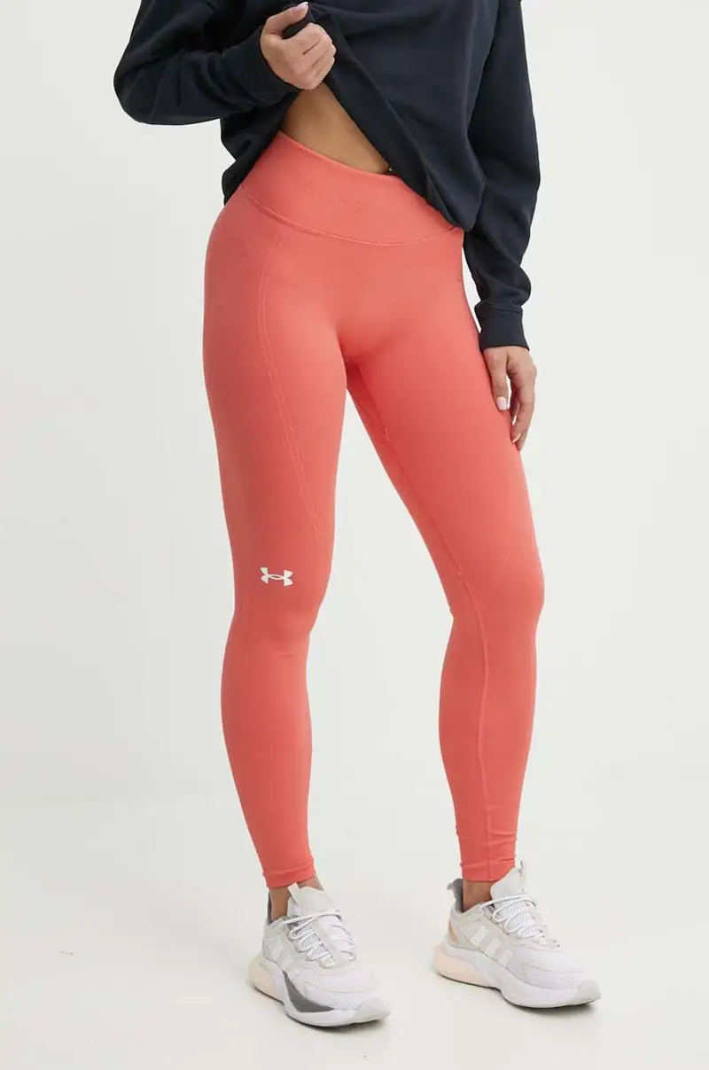 leggings da allenamento Train colore arancione 1381662