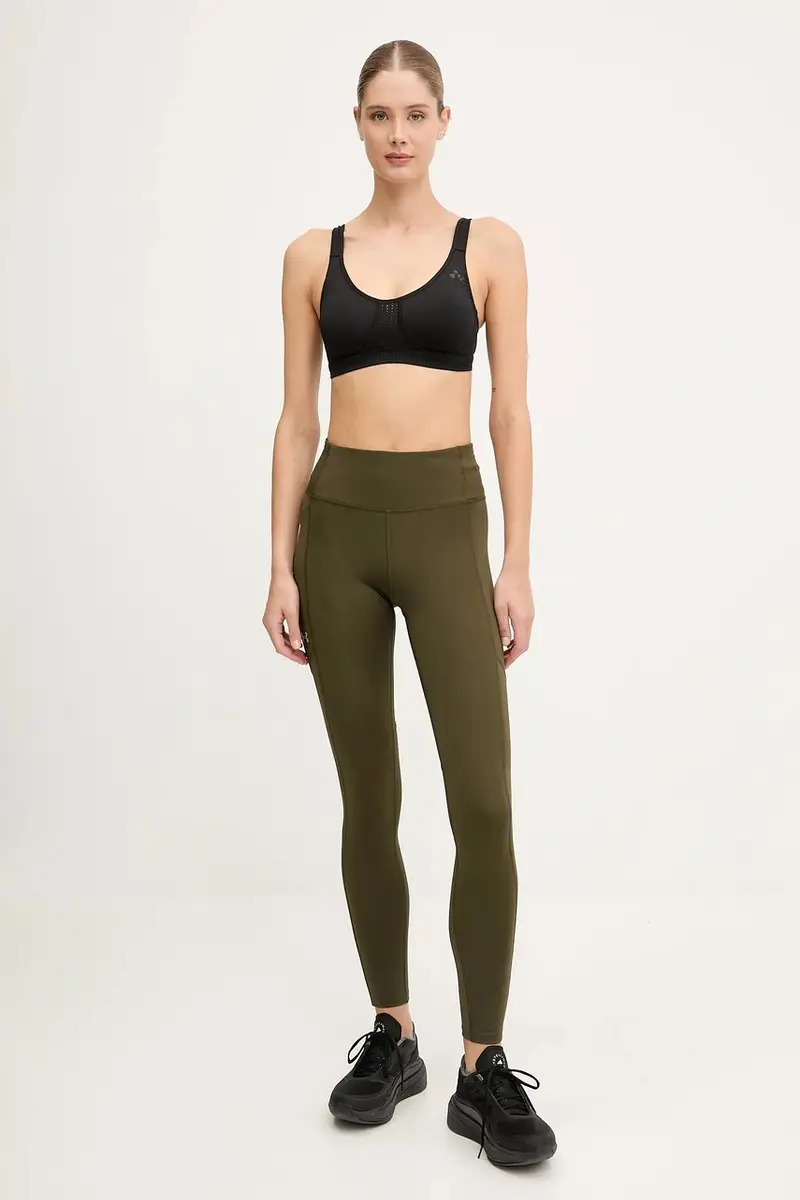 leggings da corsa Fly Fast 3.0 colore nero 1369773 Verde miniatura 2