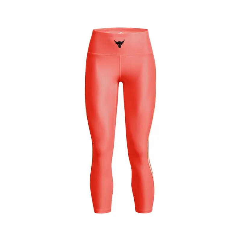 Leggings Sportivi The Rock Arancione Rosso Donna XS