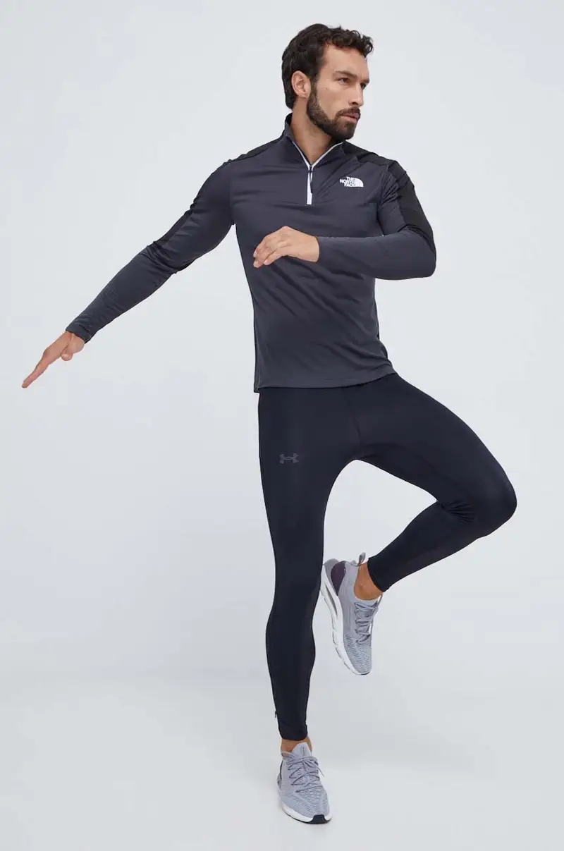 leggins da corsa Qualifier Elite Nero miniatura 2