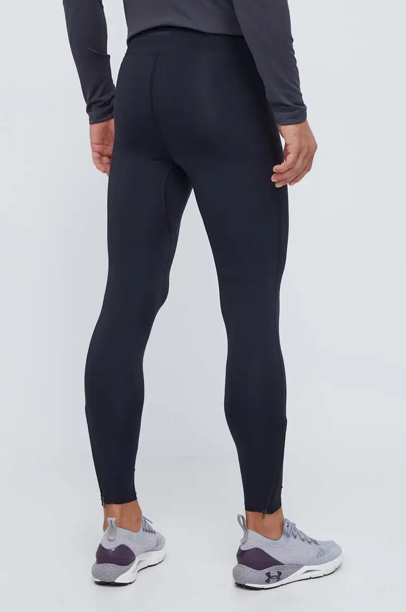 leggins da corsa Qualifier Elite Nero miniatura 3