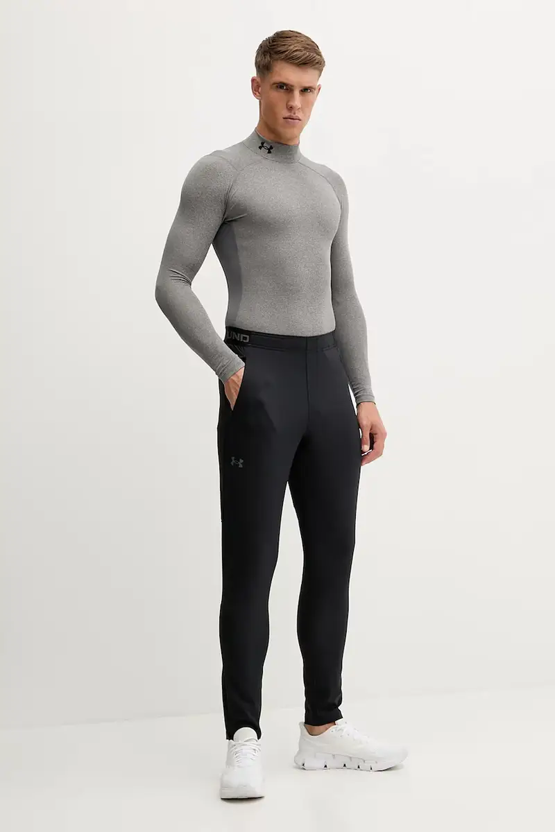 longsleeve trekking ColdGear Compression colore bianco Grigio miniatura 2