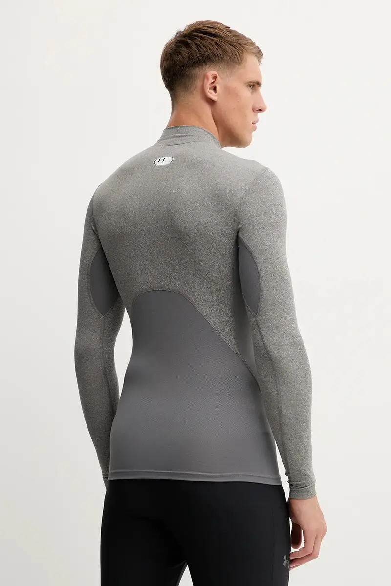 longsleeve trekking ColdGear Compression colore bianco Grigio miniatura 3