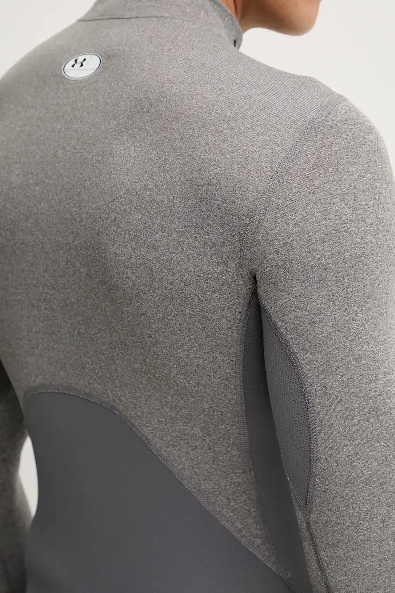 longsleeve trekking ColdGear Compression colore bianco Grigio miniatura 5