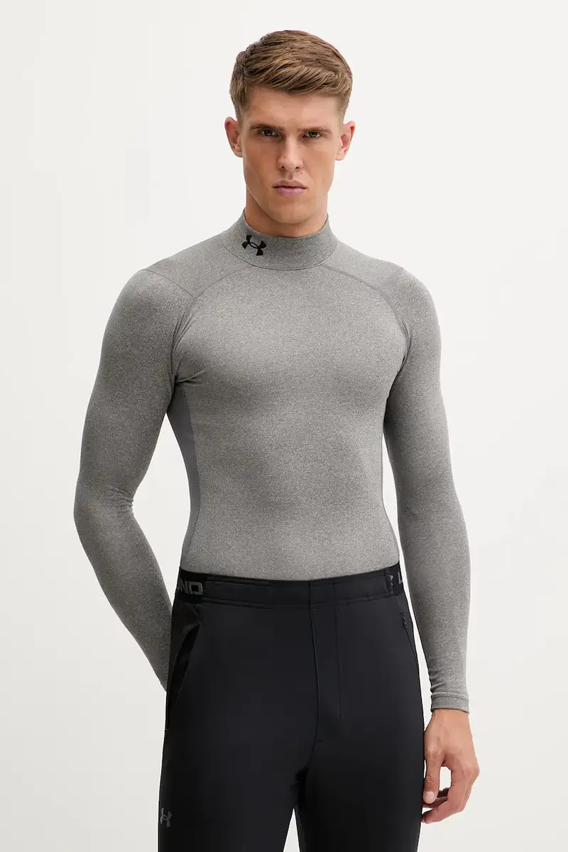 longsleeve trekking ColdGear Compression colore bianco Grigio