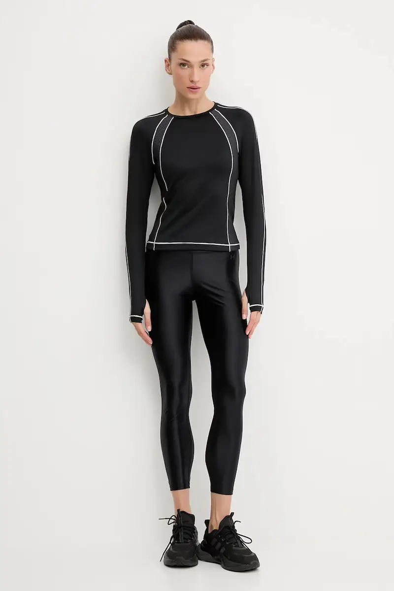 longsleeve trekking ColdGear Nero miniatura 2