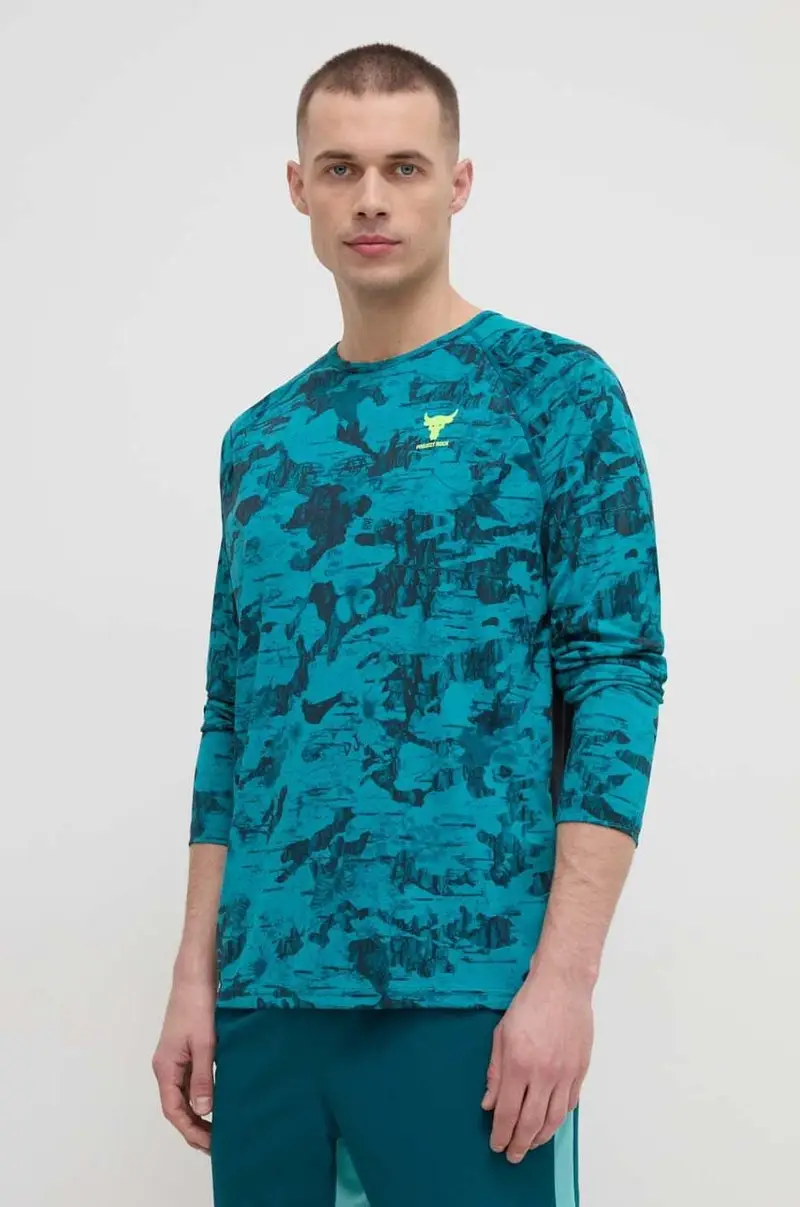 longsleeve trekking Project Rock colore blu