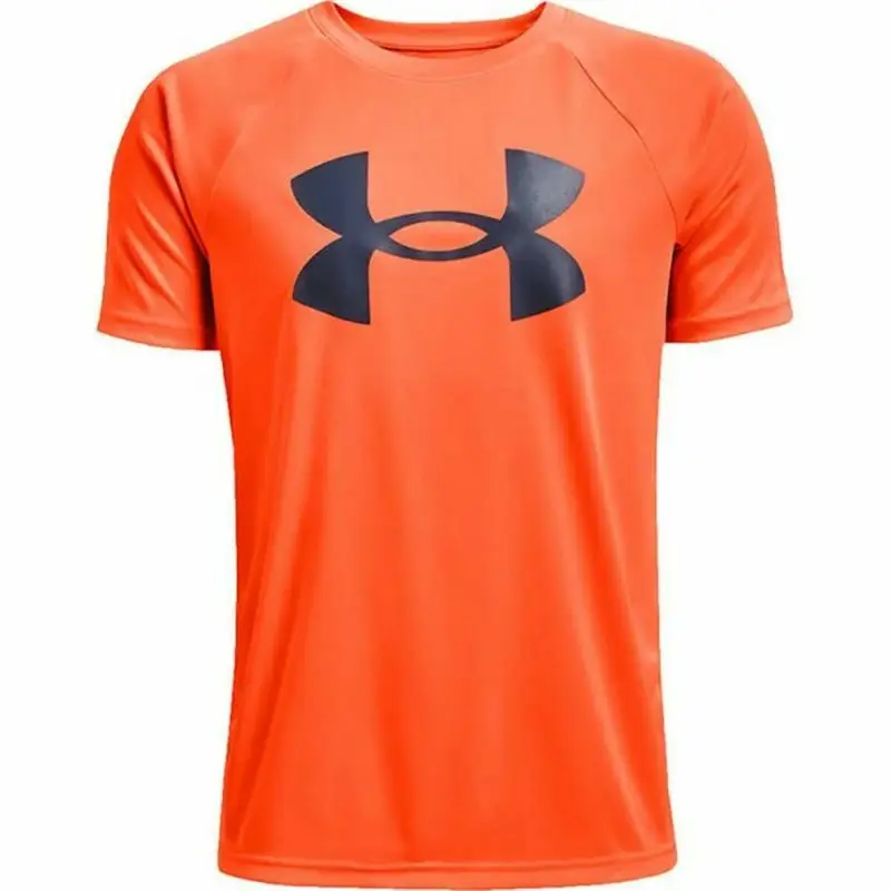 Maglia a Maniche Corte Bambino Under Armour Arancio | Under Armour Arancione