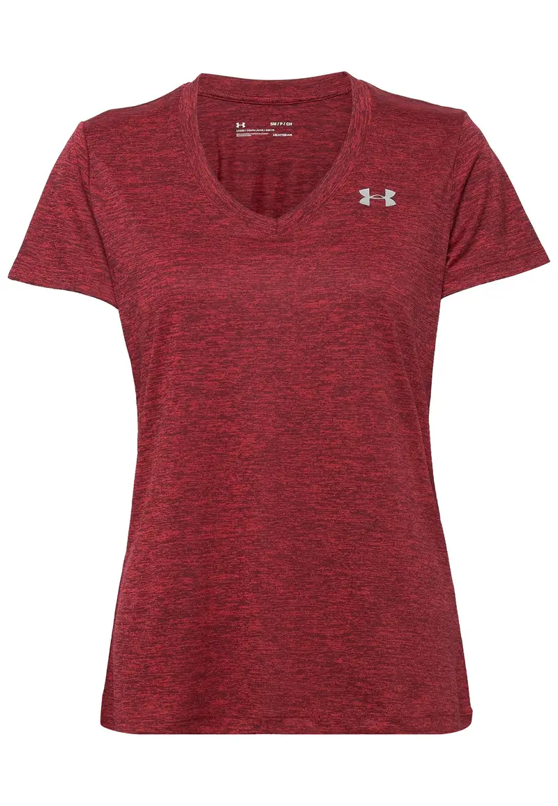 Maglia a Maniche Corte Donna Under Armour Rosso Scuro | Under Armour Multi