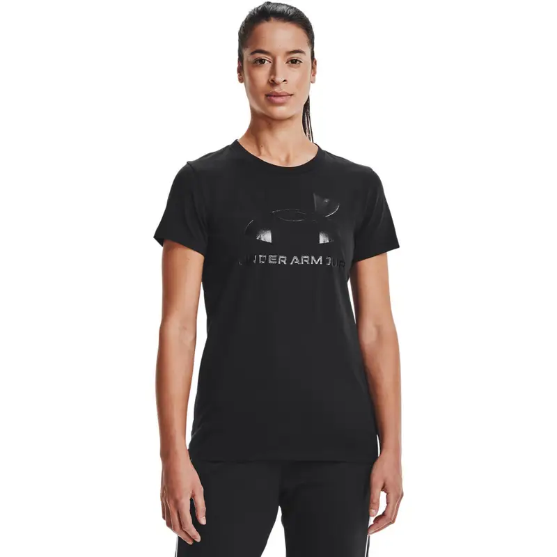 Maglia a Maniche Corte Donna Under Armour Sportstyle Nero | Under Armour