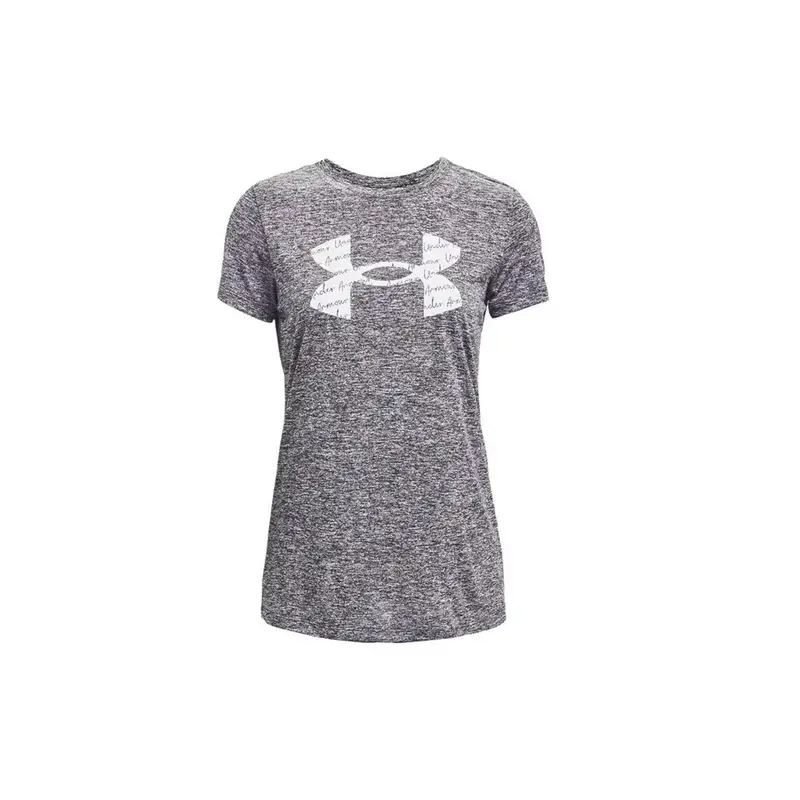 Maglia a Maniche Corte Donna Under Armour Tech Twist Grigio | Under Armour