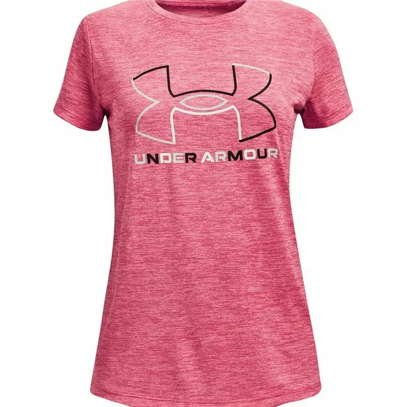 Maglia a Maniche Corte per Bambini Under Armour Rosa | Under Armour