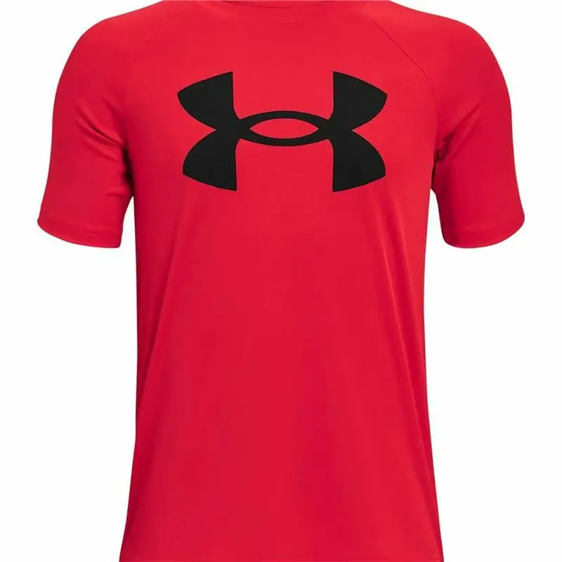 Maglia a Maniche Corte per Bambini Under Armour Tech Big Logo Rosso | Under Armour