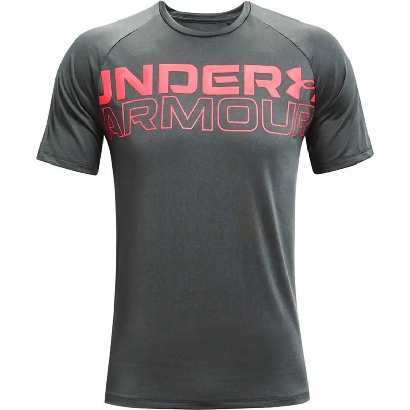 Maglia a Maniche Corte Uomo Under Armour Tech 2 0 Grigio scuro | Under Armour