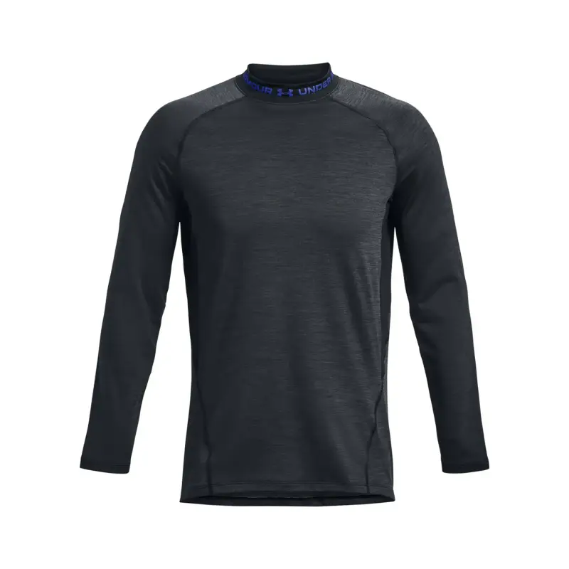 Maglia a maniche lunghe con collo alto Under Armour ColdGear Twist Noir