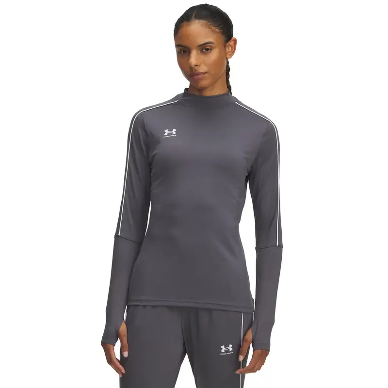 Maglia a maniche lunghe da donna Under Armour Challenger Gris