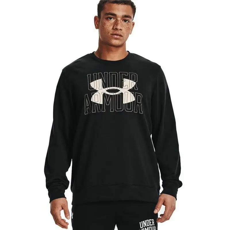 Maglia a Maniche Lunghe Uomo Logo Crew | Under Armour Nero