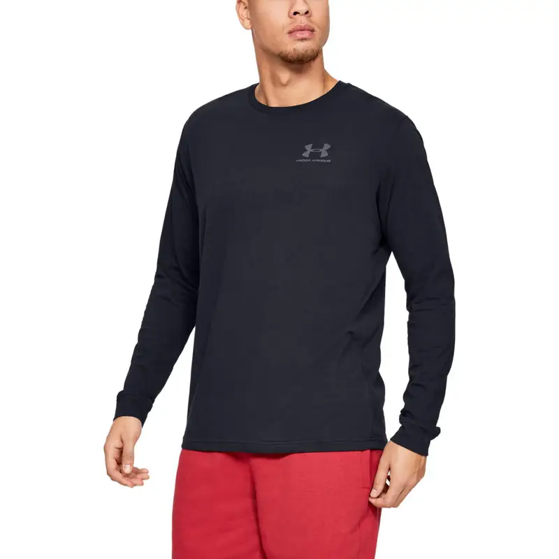 Maglia a Maniche Lunghe Uomo Under Armour Sportstyle | Under Armour Nero