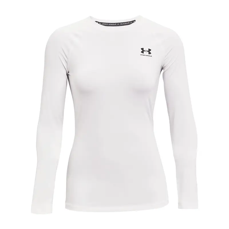 Maglia da allenamento a manica lunga da donna Under Armour HeatGear Compression | Under Armour Bianco