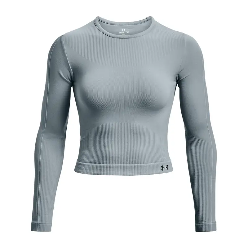 Maglia da allenamento a maniche lunghe da donna Under Armour Rush Seamless | Under Armour Grigio