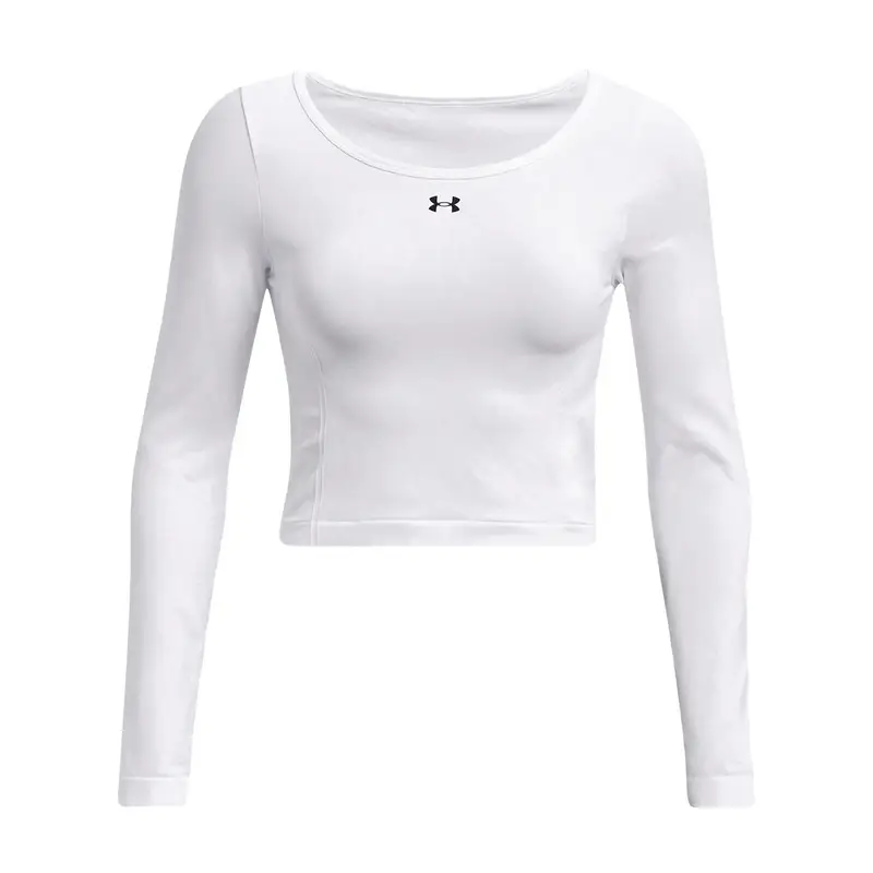 Maglia da allenamento a maniche lunghe da donna Under Armour Train Seamless | Under Armour Bianco