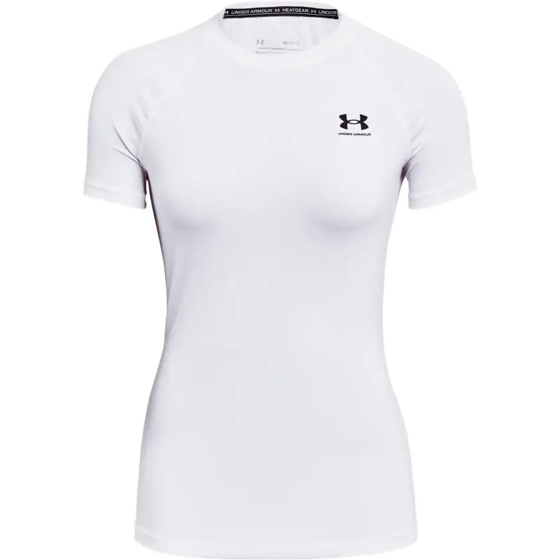 Maglia da donna Under Armour HeatGear Compression Blanc