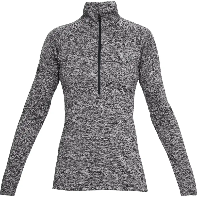Maglia da donna Under Armour Tech™ Twist ½ Zip Noir