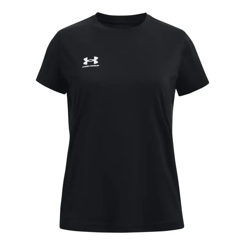Maglia da ragazza Under Armour Challenger Noir