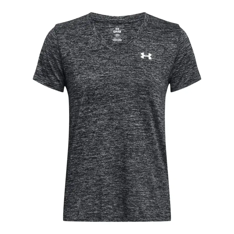 Maglia donna con scollo a V Under Armour Twist Noir