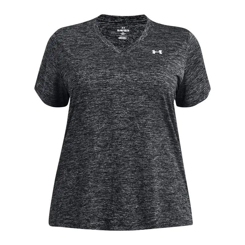 Maglia donna con scollo a V Under Armour Twist& Noir