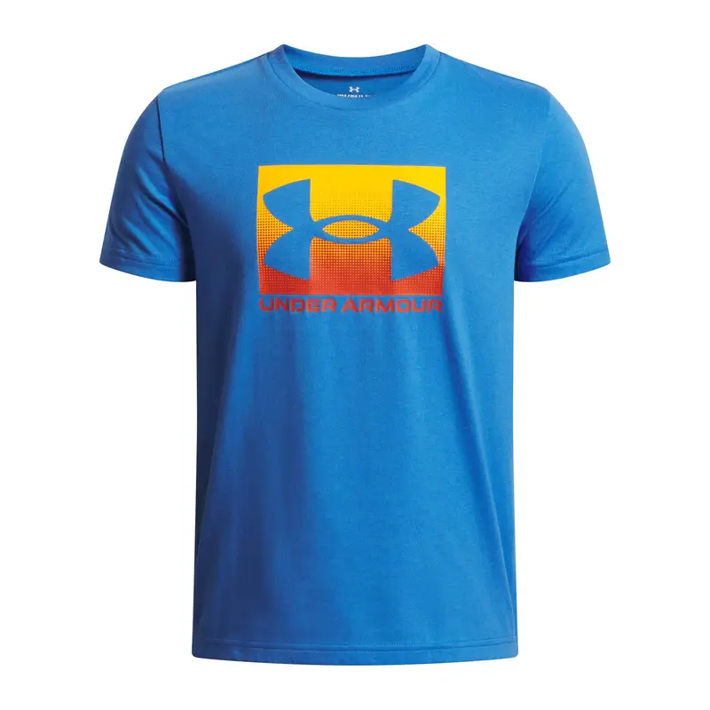 Maglia per bambini Under Armour Boxed Sports Bleu