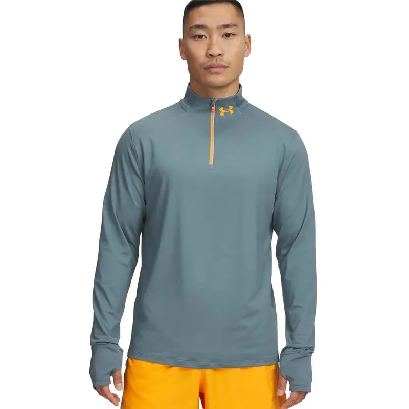 Maglia Running Launch Pro 1 4 Zip Jasper Blue Uomo L