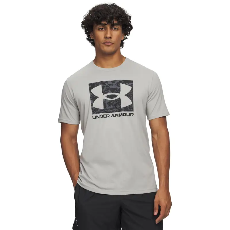 Maglia Under Armour Boxed Logo Gris