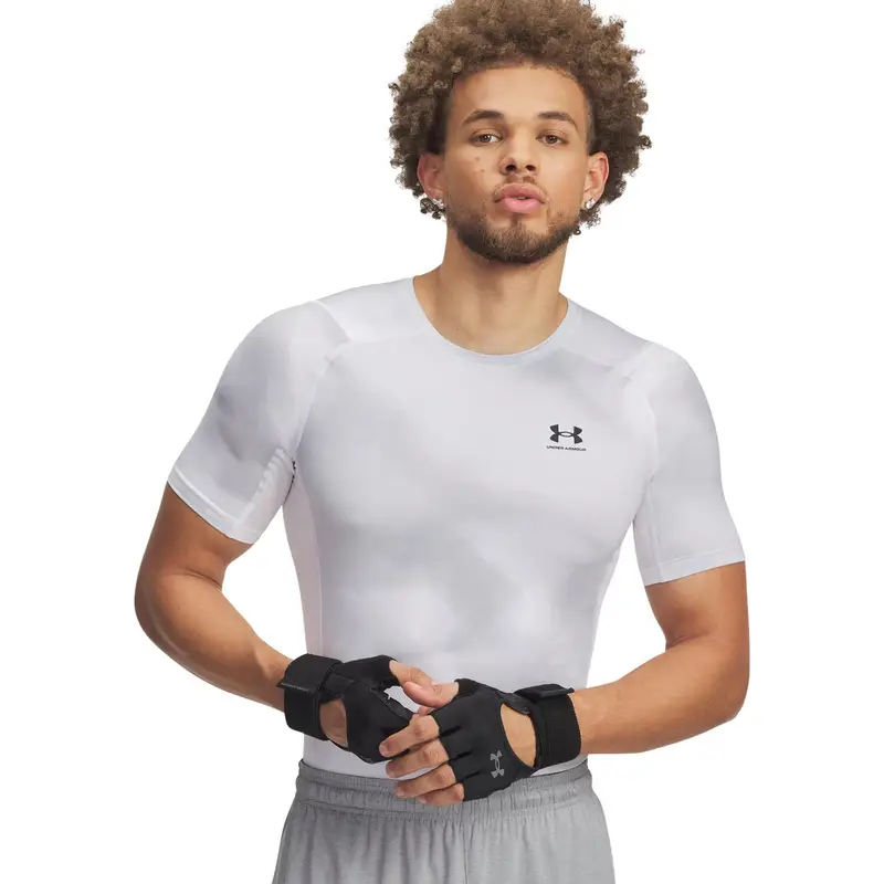 Maglia Under Armour HeatGear Blanc